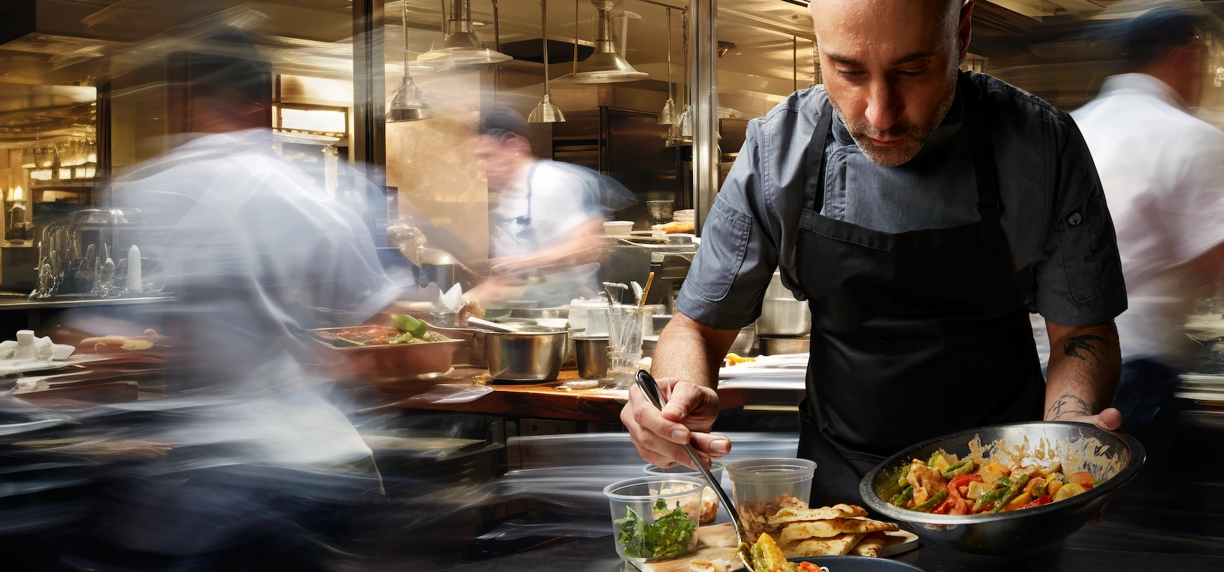 Behind the Line chef back of house