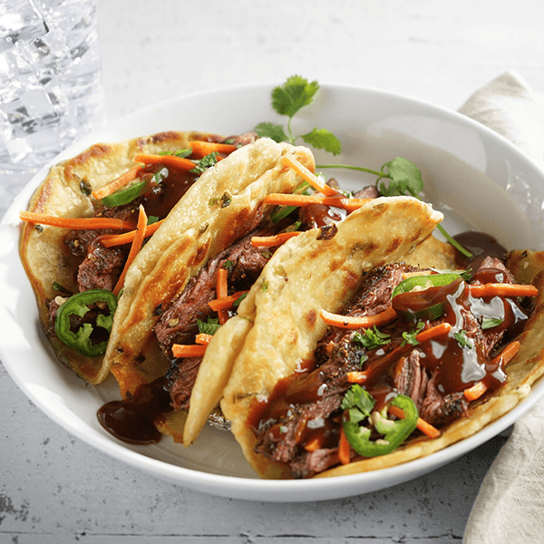 scallion pancake street tacos